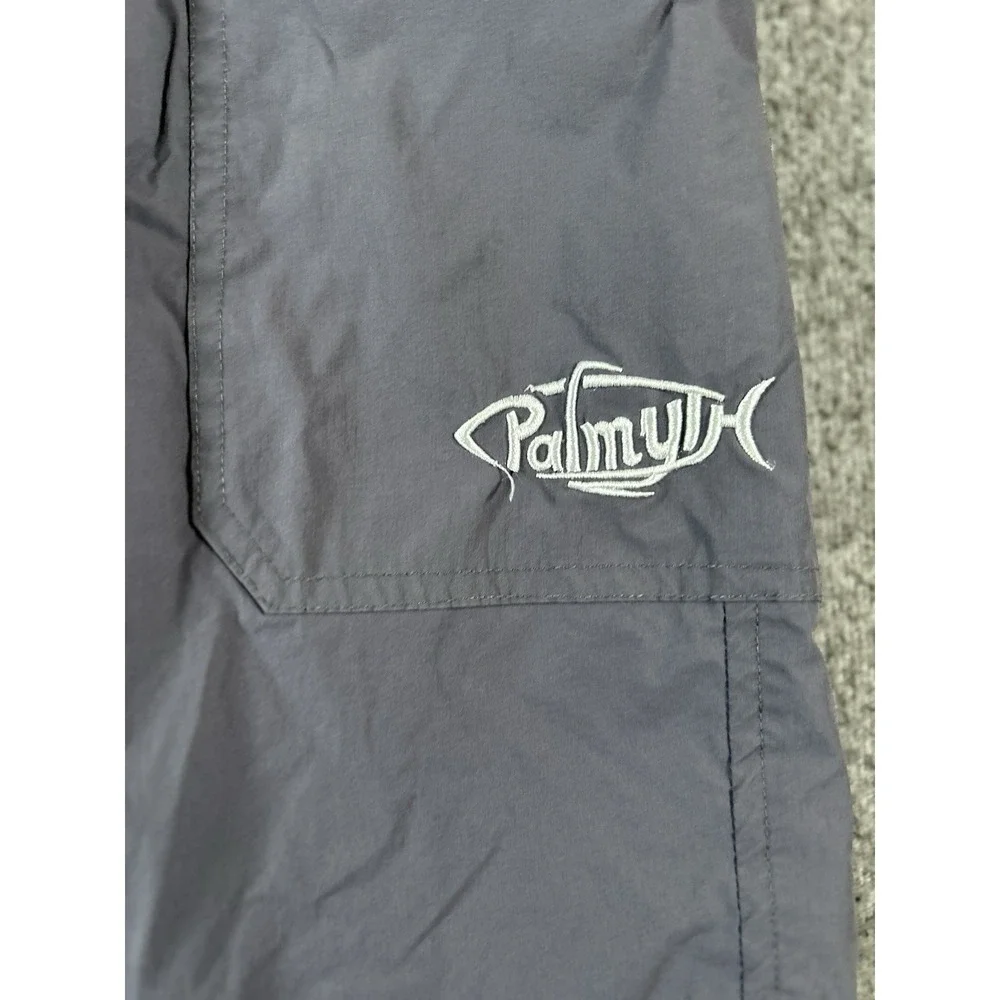 Lot Of 2 PALMYTH Fishing Cargo Shorts Men Large Vented Outdoors